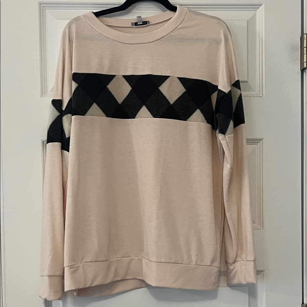 White Birch Cream Knit Top